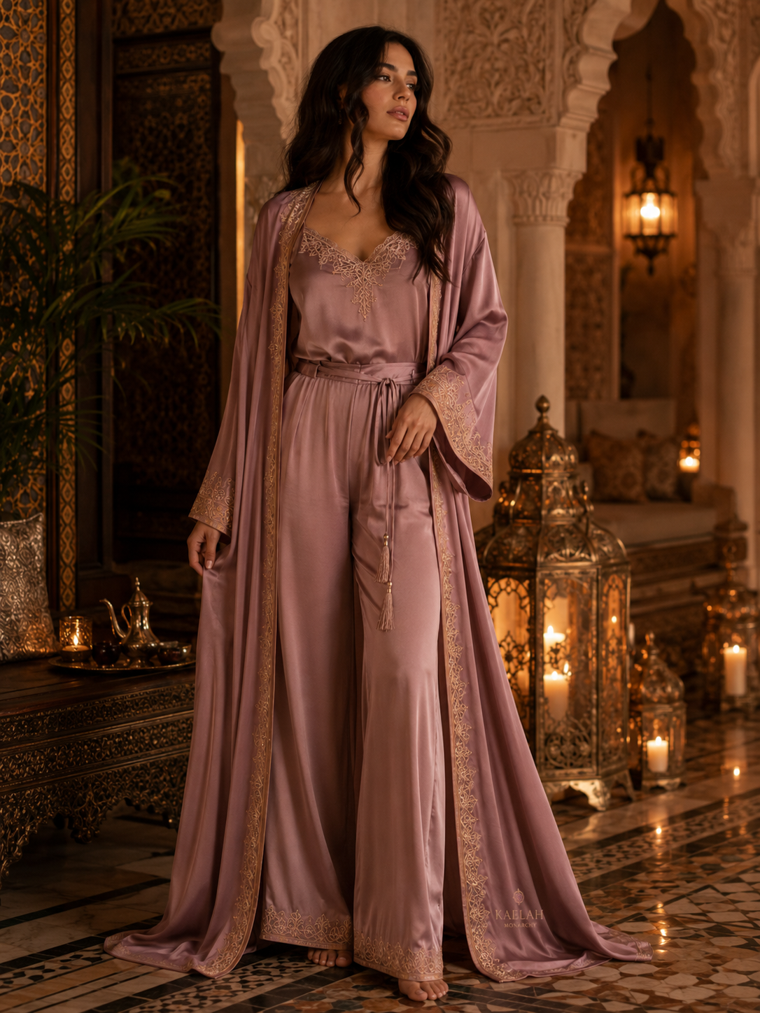 RABAT QUEEN PAJAMA SET