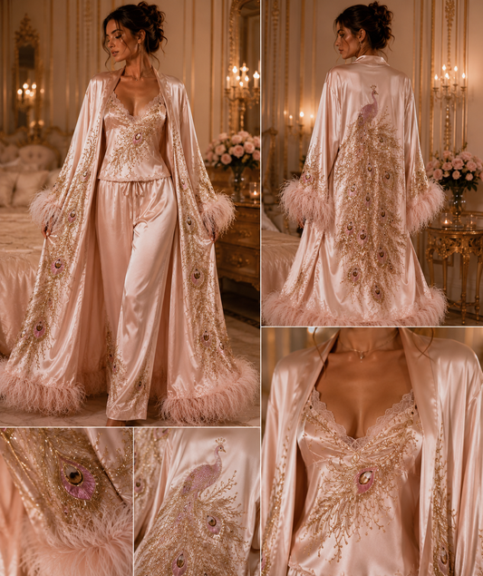 SATIN PAJAMA SET