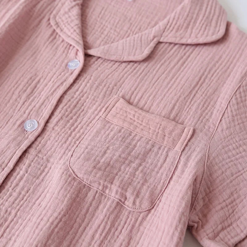 KAELAH Sleeved Casual Pyjama Suit for Women Simple Wear Fashion Style
