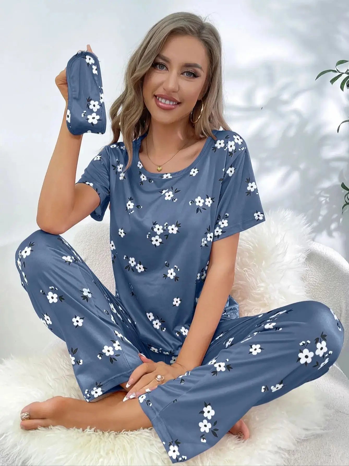 KAELAH love pattern casual and comfortable pretty japanese flowers
