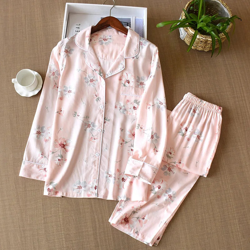 KAELAH 3XL plus size long Sleepwear women's home Nightwear