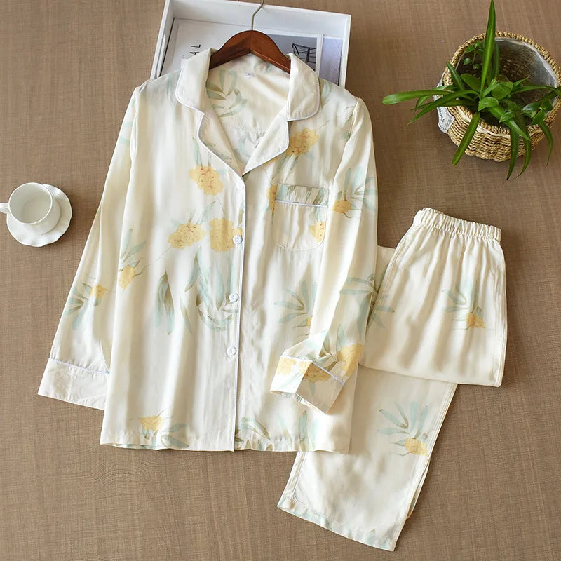 KAELAH 3XL plus size long Sleepwear women's home Nightwear