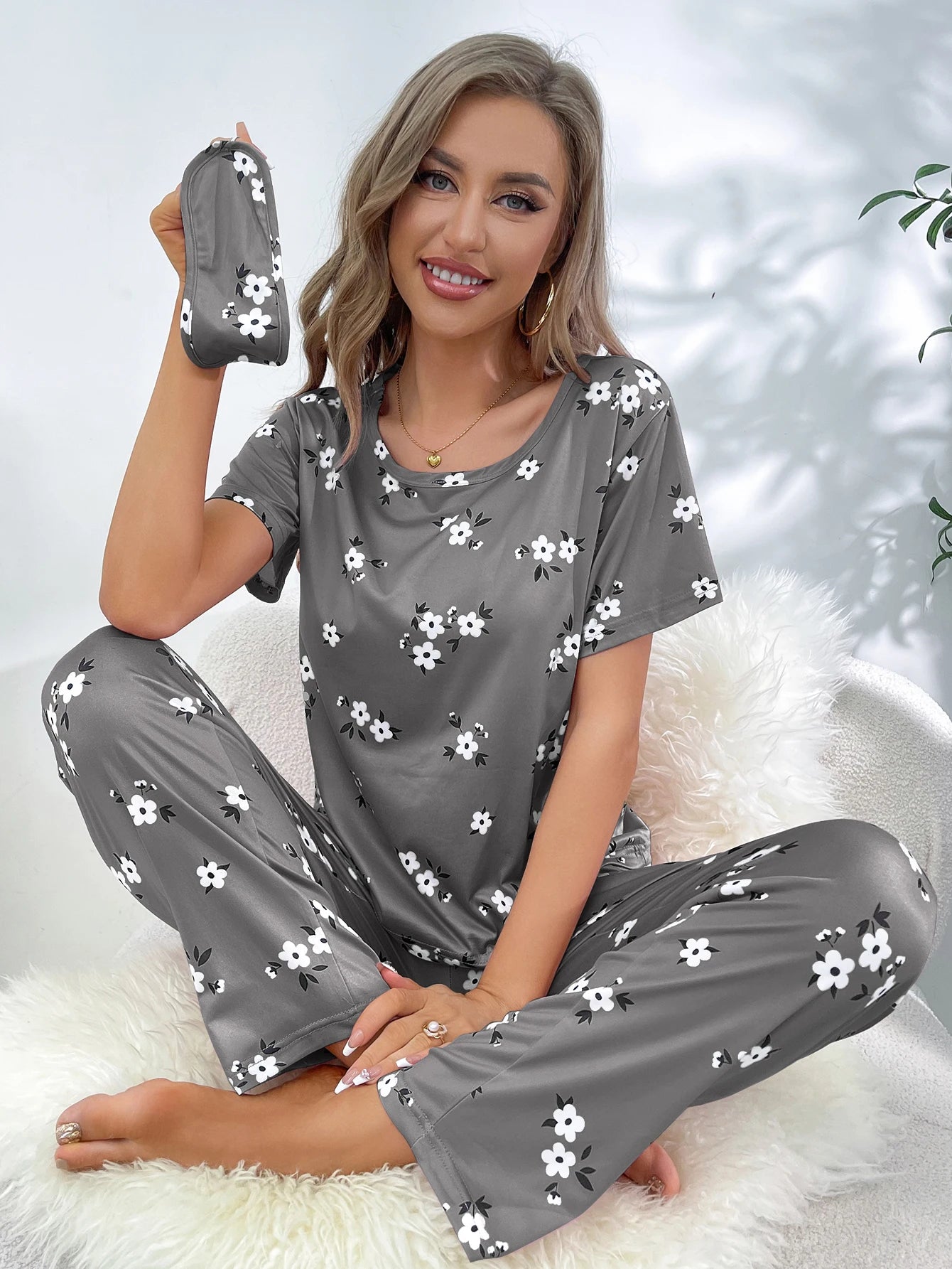 KAELAH love pattern casual and comfortable pretty japanese flowers