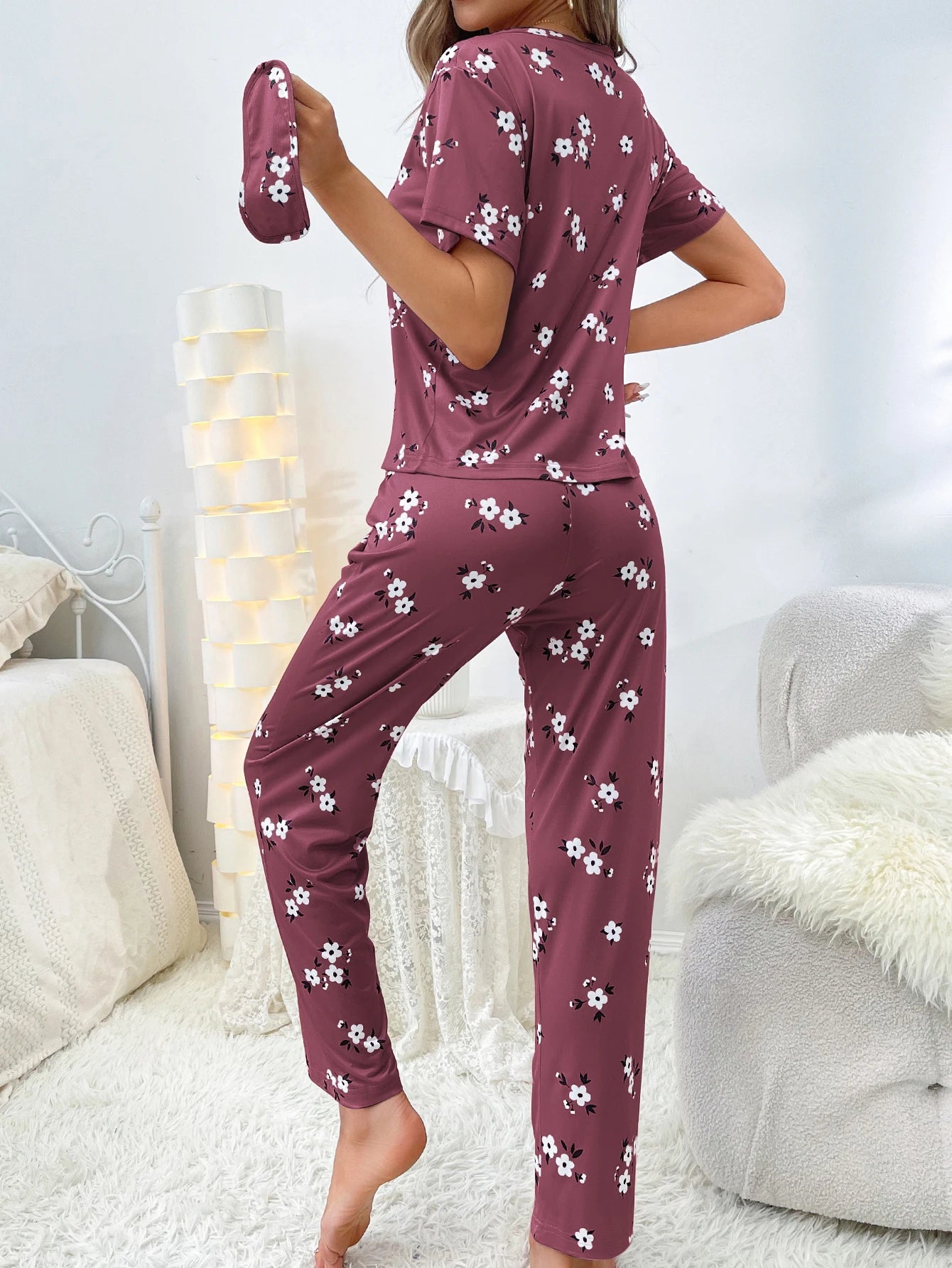KAELAH love pattern casual and comfortable pretty japanese flowers