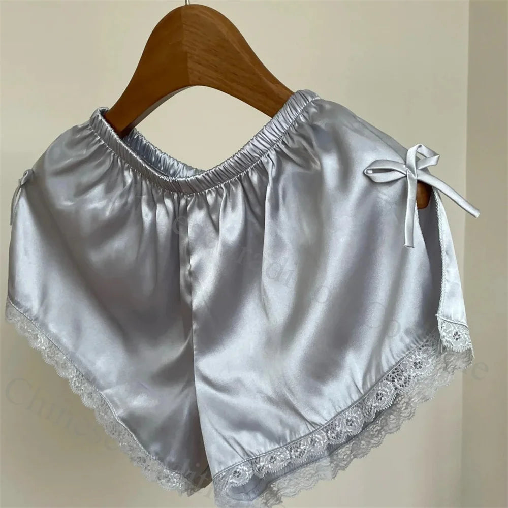 KAELAH New Cami Top&shorts Sexy Lace Trim Pajamas Nightwear Lady's Lingerie Attractive