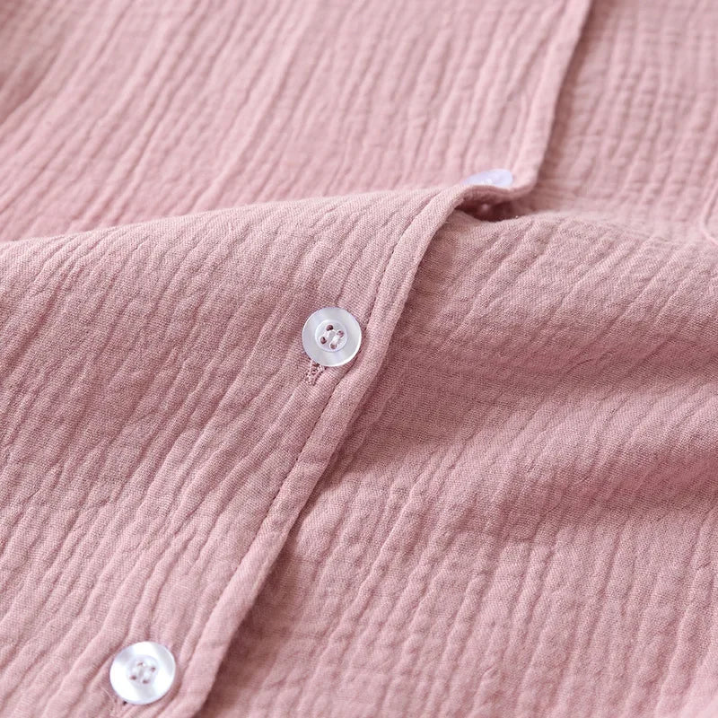 KAELAH Sleeved Casual Pyjama Suit for Women Simple Wear Fashion Style