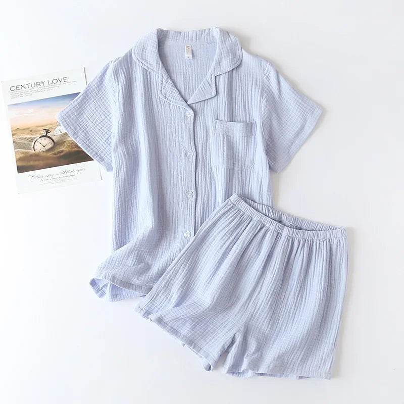 KAELAH Sleeved Casual Pyjama Suit for Women Simple Wear Fashion Style