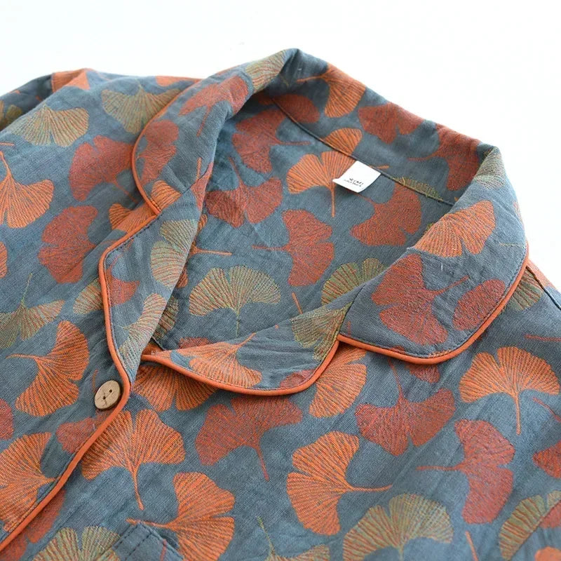 KAELAH spring and autumn color cotton long-sleeved suit jacquard cotton