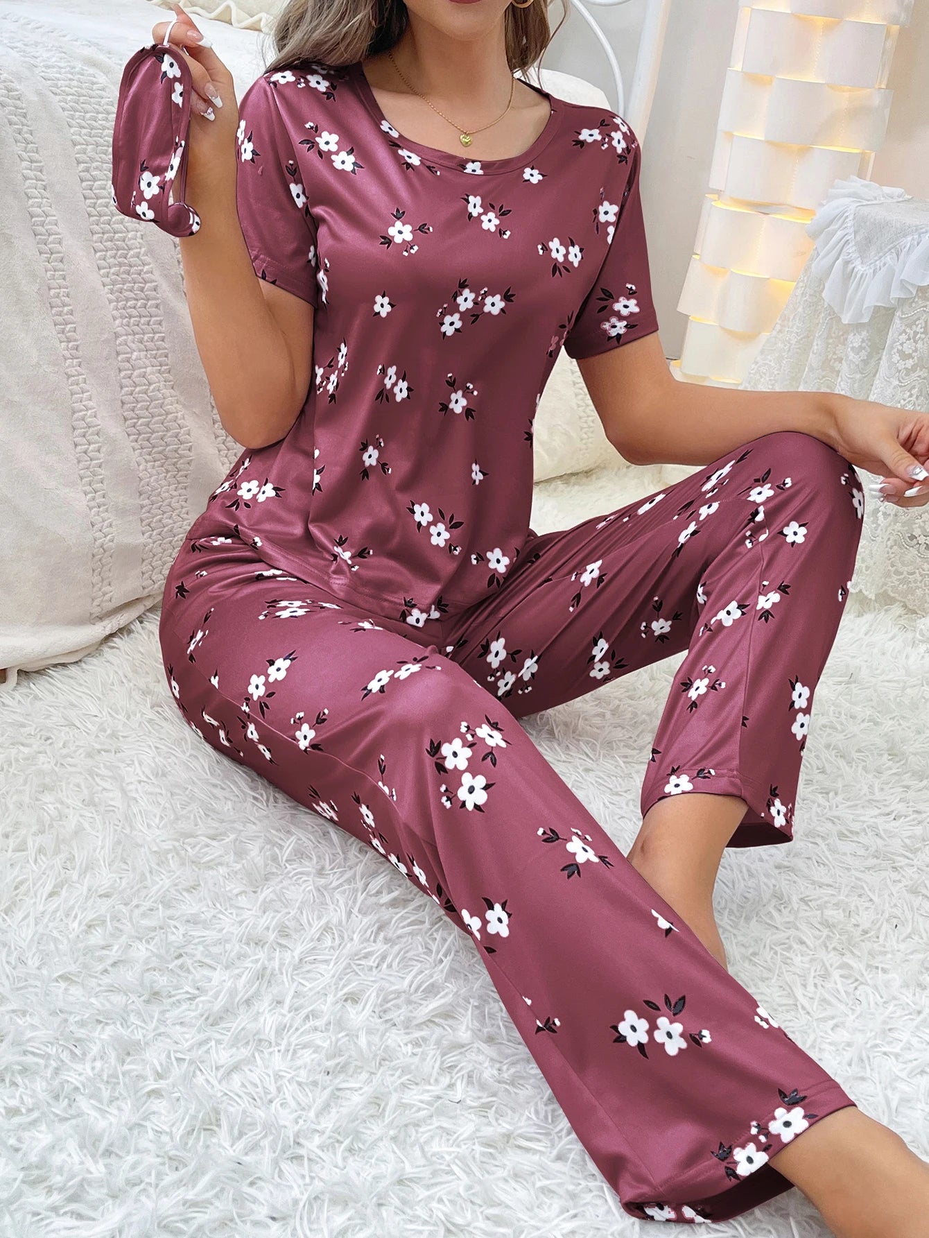 KAELAH love pattern casual and comfortable pretty japanese flowers
