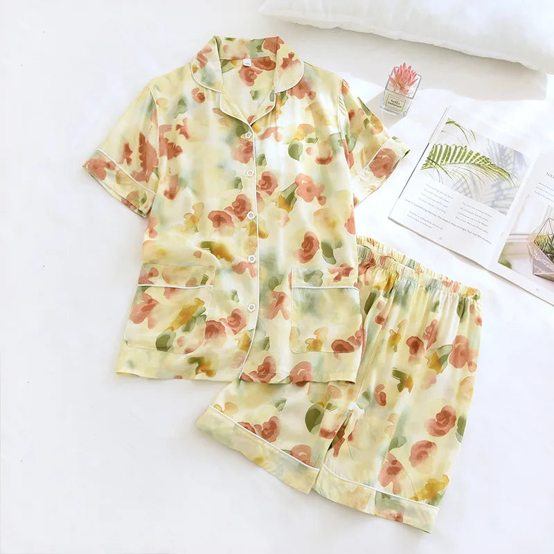 KAELAH 3XL plus size long Sleepwear women's home Nightwear